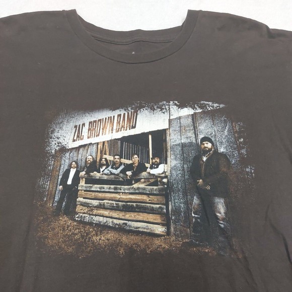 Zac Brown Band 2013 Tour T Shirt Lucy Justice Southern Ground Concert Size Large - Picture 4 of 8